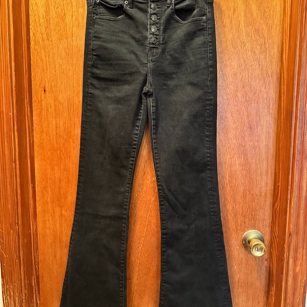AE high rise flares size 6 Regular